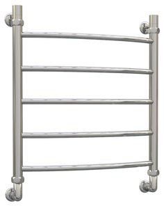 Полотенцесушитель водяной Aquanerzh дуга 600х600, нержавеющая сталь, лесенка