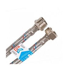 Гибкая подводка в/н 1/2 80 см "ELKA" (S) Сталь 1/120