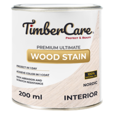 Масло для дерева и мебели TimberCare Wood Stain, Скандинавский/ Nordic, 0.2 л