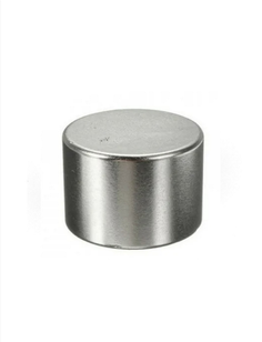 Неодимовые магниты диски MaxPull, 30х30 мм N42, 1 шт. в тубе, сила сцепления 50 кг.