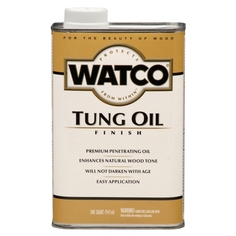 Тунговое масло для мебели и дерева WATCO Tung Oil Finish, алкидно, 0.947 л, Полуматовый.