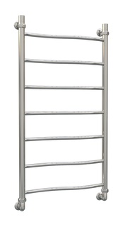 Полотенцесушитель водяной Aquanerzh волна 1000х600, нержавеющая сталь, лесенка