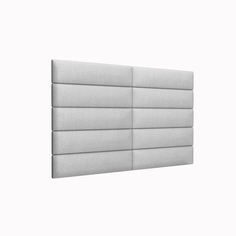 Мягкие обои Eco Leather Silver 15х60 см 2 шт. Tartilla