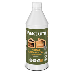 Состав биозащитный Faktura для бань и саун, концентрат 1:5, 1 л