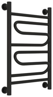 Полотенцесушитель водяной Сунержа ЭЛЕГИЯ+ 600х400 / Матовый ЧЁРНЫЙ 31-0205-6040