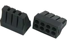 REXANT Клемма соединительная с пастой 8-и проводная 0,75-2,5 мм2 5шт 06-0209-B5