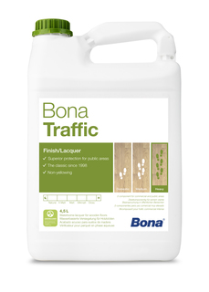 Паркетный лак Bona Traffic 2K HD, (5.00л.) полуматовый