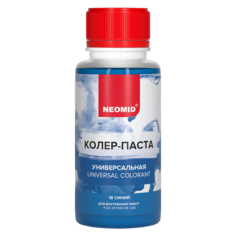 Паста колеровочная Neomid универсальная, синий, №18, 100 мл