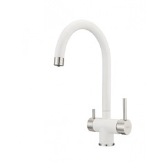 Смеситель для кухни Milacio Ultra ( MCU.554.WH ) белый