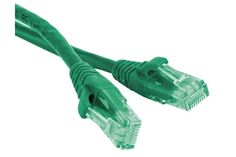 Патч-корд RJ45 - RJ45, 4 пары, UTP, категория 5е, 5 м, зеленый, LANMASTER LAN-45-45-5.0-GN No Brand