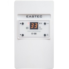 Терморегулятор симисторный Eastec E-38 Silent для теплых полов и обогревателей, белый.