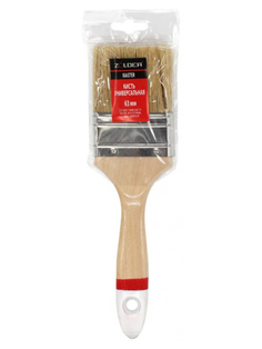 ZOLDER Кисть универсальная плоская 63 х 14 мм, смеш.щетина, дерев.ручка Master / un06314