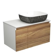 Тумба с раковиной тумба подвесная под раковину Bau Dream Blackwood 80 раковина Bauedge