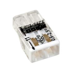 Клемма на 2 провода 1,0-2,5мм.кв. с пастой WAGO