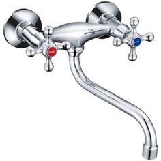 Смеситель для мойки с нижним изливом FRAP F4608