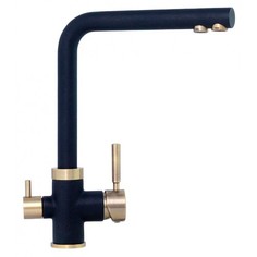 Смеситель для кухни TOPZERO Alphons Cosmos-10/BR бронза чёрный