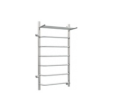 Водяной полотенцесушитель Роснерж Трапеция L108101 100x40 с полкой и боковым подключением