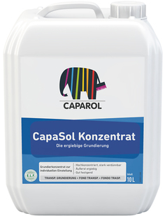 CAPAROL Capasol konzentrat грунт концентрат для наружных и внутренних работ (10л)