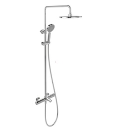 Душевая система Villeroy & Boch со смесителем для ванны, 3 режима, хром TVS00001500061