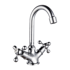 Смеситель для умывальника c поворотным изливом Yota GROSS AQUA 6088039С -В06