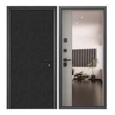 Дверь входная для квартиры металлическая Torex SUPER OMEGA PRO 950х2070, левый, зеркало