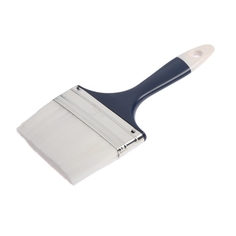 ТУНДРА Кисть плоская ТУНДРА, искусственная щетина, пластиковая рукоятка, 4", 100 мм Tundra
