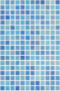 Мозаика Lavelly Smalta синяя стеклянная 310х470х4,9 мм глянцевая