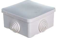 Bylectrica Коробка с клеммными колодками для открытой проводки IP44 80х80х41,5 мм, КМ-222