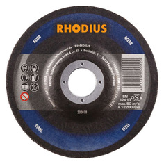 Зачистной прямой шлифовальный диск RHODIUS по стали болгарки/УШМ, 115 х 7,0 х 22,3 мм