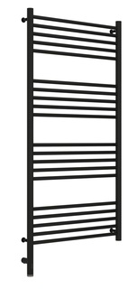 Полотенцесушитель электрический Сунержа Богема 3.0 прямая 1200х600 левый Матовый чёрный