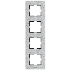 Рамка Panasonic Karre Plus WKTF08143GC-RU 4x верт.монт. стекло бордовый упак.:1шт