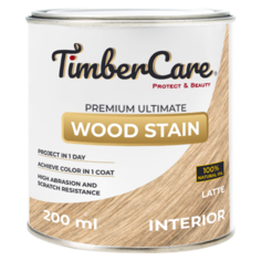 Масло для дерева и мебели TimberCare Wood Stain, Латте/ Latte, 0.2 л