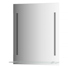 Зеркало с полочкой со встроенной Led-подсветкой Evoform BY 2162, 75х60 3000 К