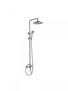 Душевая колонна со смесителем для ванны Bravat Eler F6191238CP-A-RUS