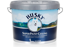 Краска Husky Super Paint Interior интерьерная, -20С°, 10 л