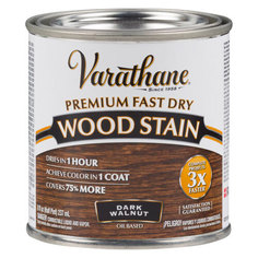 Масло для дерева и мебели Varathane Premium Fast Dry Wood Stain Темный орех, 0.236 л