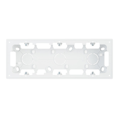 Коробка монтажная без рамки Simon 24 Harmonie 2400753-030 трехместная белая