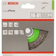 Щетка дисковая (115 мм; М14) INOX Bosch 2608622107