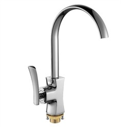 Кухонный смеситель с боковой ручкой, крепление на большой гайке OUTE T3313B