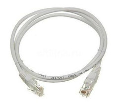 Lanmaster Кабель Патч-корд Lanmaster TWT-45-45-1.0-WH вилка RJ-45-вилка RJ-45 кат.5е 1м бе