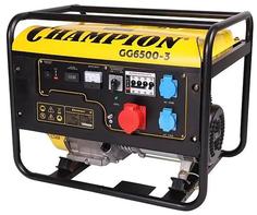 Генератор бензиновый Champion GG6500-3, 6200 Вт
