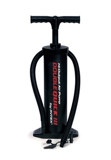 Насос ручной 48см "Double Quick III" шланг с 4 насадками Intex