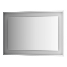 Зеркало в багетной раме со встроенной Led-подсветкой Evoform BY 2206, 75х110 3000 К