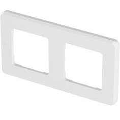 Legrand Рамка Legrand Inspiria 2 поста. Белая