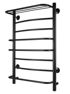 Электрический полотенцесушитель ARIS "Фантом" 450*530 (черный), 6 перекладин