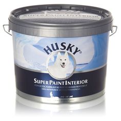 Краска Husky Super Paint Interior, база A, 0,9 л