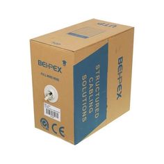 Кабель сетевой HQ UTP, cat.5E, 305м, 4 пары, 26AWG, 0.42мм, медь, одножильный (solid), Noname