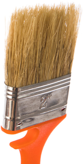 9040-35-050 Кисть плоская ColorFlow 2 (50мм), натурал.щетина, пластм.ручка с зацепом, Stur Sturm!