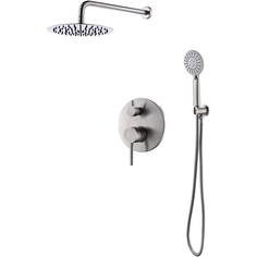 Belbagno ETNA (ETNA-SET-DDS-IN) Душевой комплект со встраиваемым смесителем с переключател