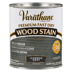 Масло для дерева и мебели Varathane Premium Fast Dry Wood Stain Угольный серый, 0.946 л